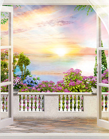 Зелёные фотообои Marburg Gloockler Pompoos Provence 35644