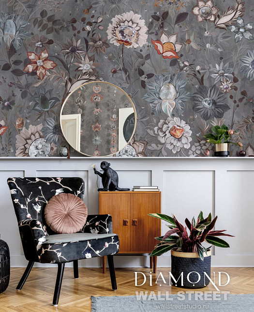 Фотообои в интерьере артикул Diamond 1, DIAMOND, Wall street