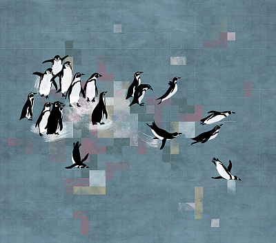 Фотообои PINGUINE 6, LOFT, Factura