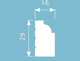 Артикул MX004, 29Х16, Молдинги и углы, Cosca в текстуре, фото 4